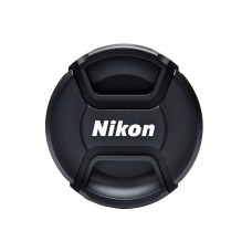 Center-Pinch Snap-On Front Lens Cap For Nikon